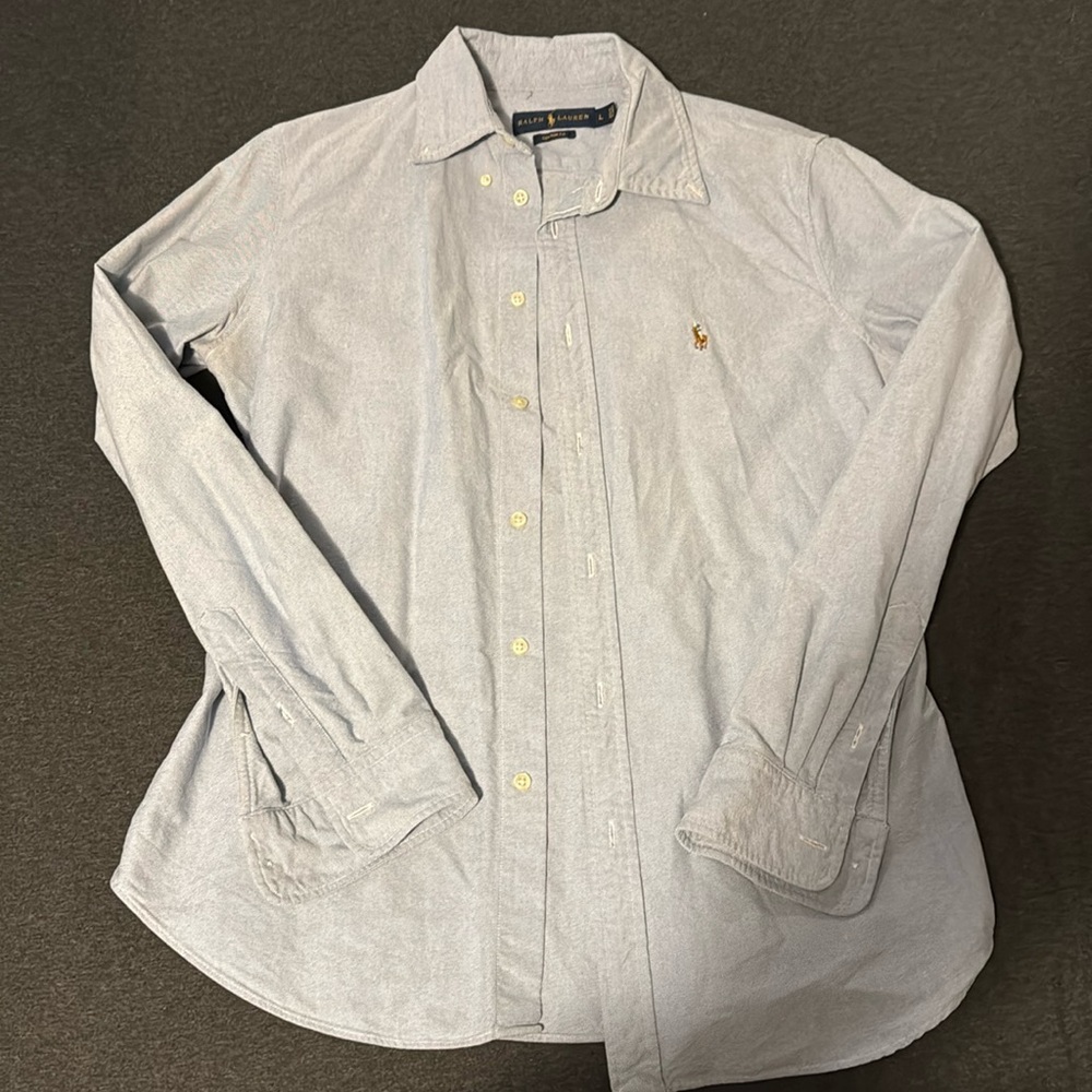 Ralph Lauren Light Blue Button Down